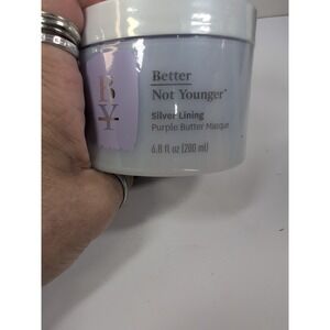 BETTER NOT YOUNGER Silver Lining Butter Masque/Mask 6.8Fl Oz Sealed
